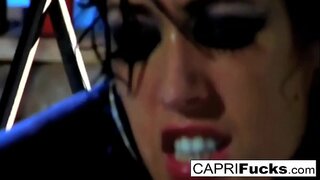 Brunette babeh meunang banged